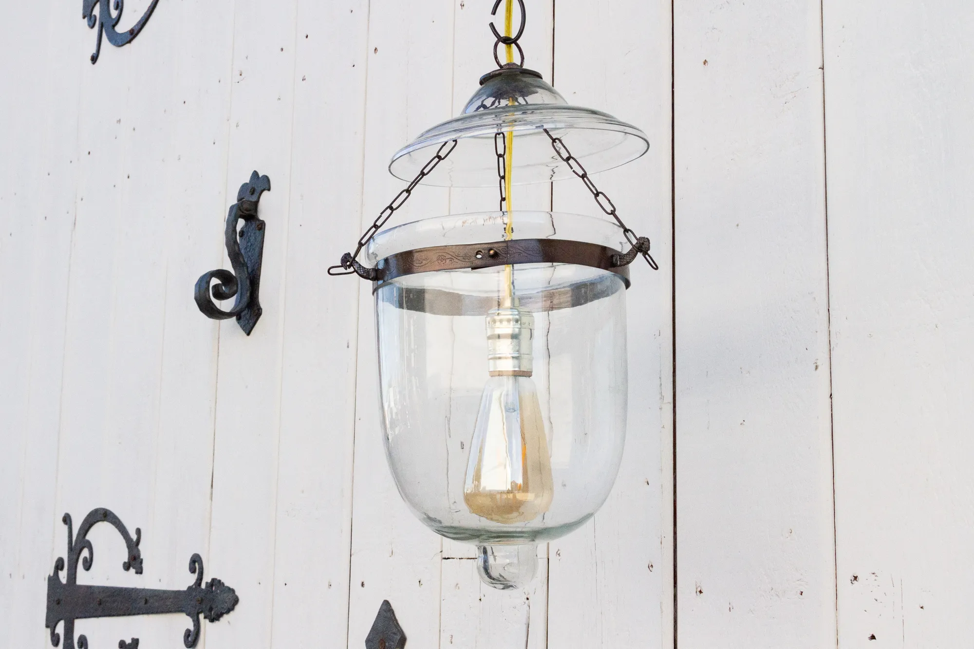 Clear Hanging Pendant Lamp - de-cor