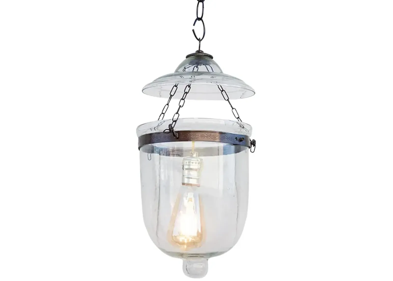 Clear Hanging Pendant Lamp - de-cor