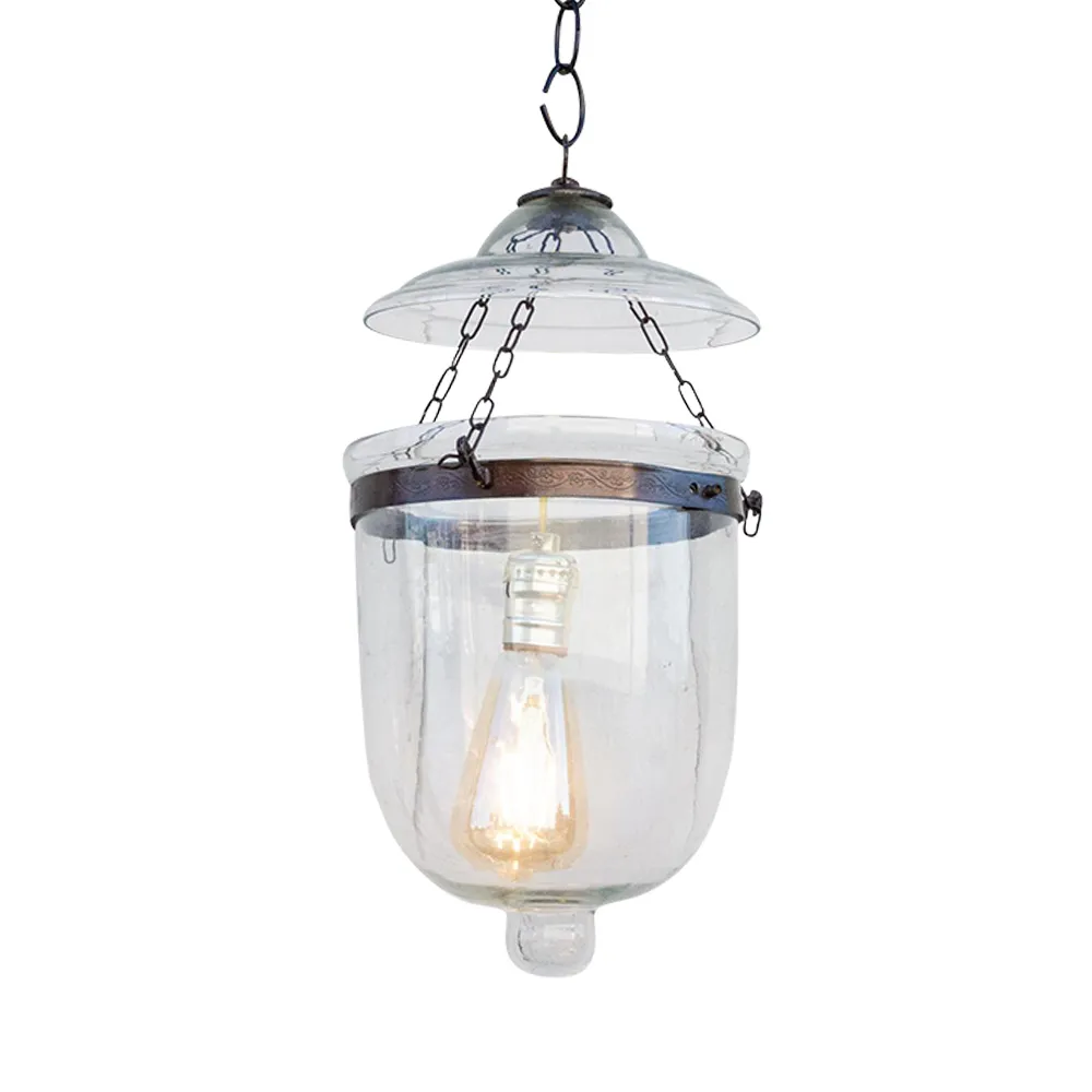 Clear Hanging Pendant Lamp - de-cor