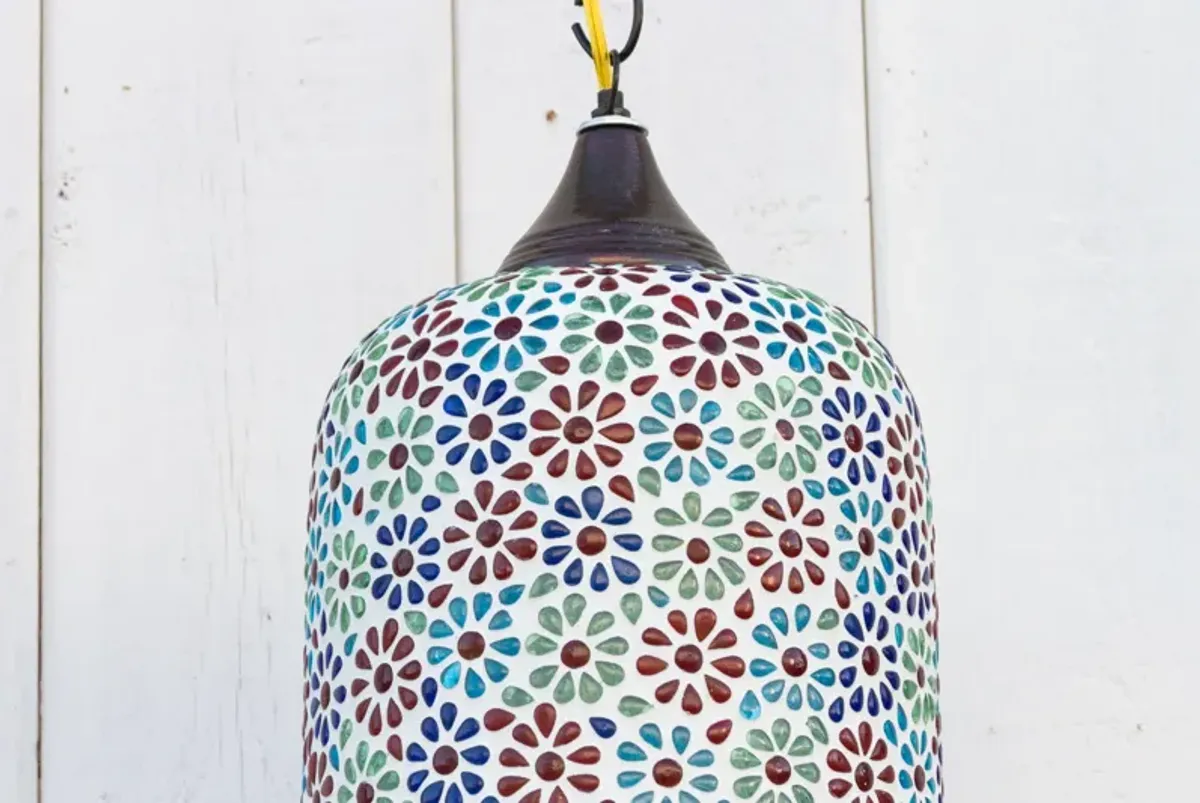 Colorful Bell Pendant Lamp - de-cor - Multi