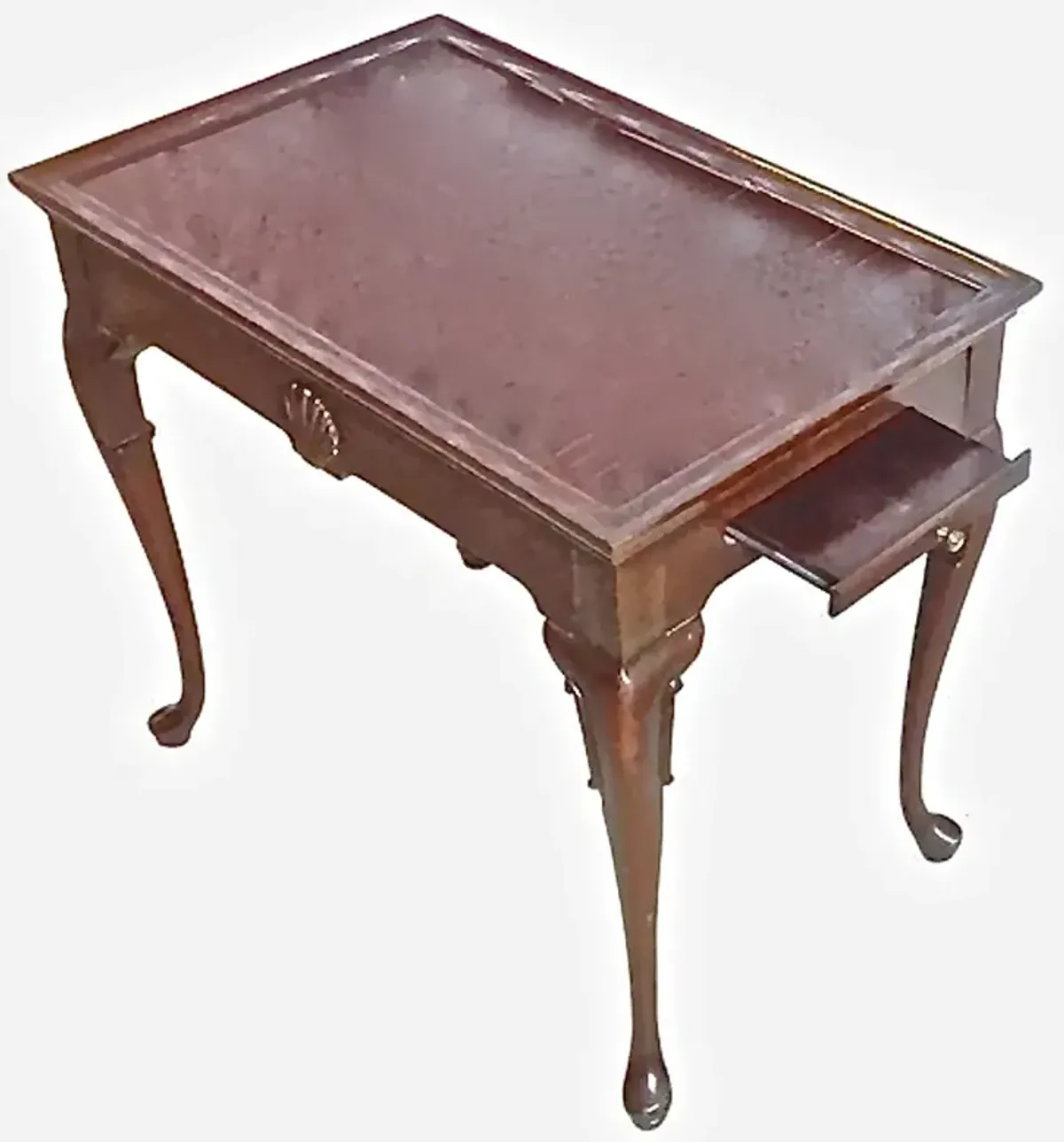 Georgian-Style Tea Table - Vermilion Designs - Brown