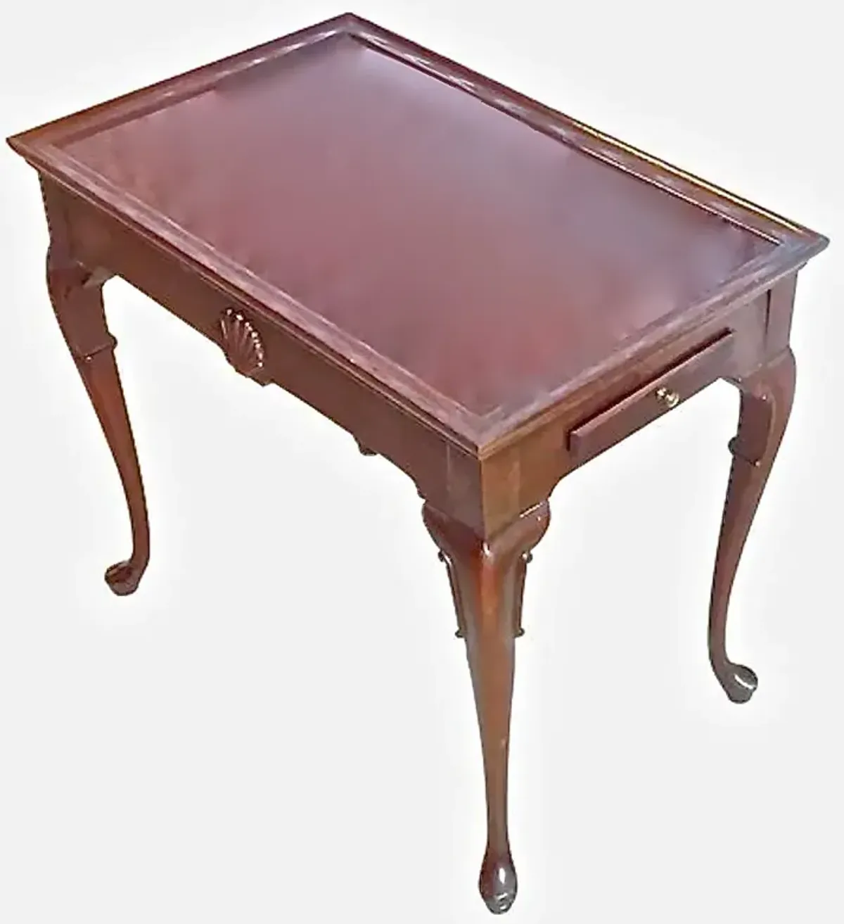 Georgian-Style Tea Table - Vermilion Designs - Brown