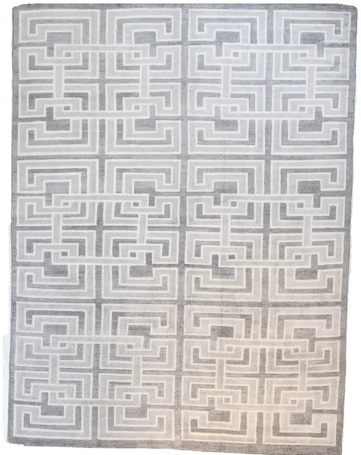 12" x 15" Pristine Rug - Gray - F.J. Kashanian - Gray