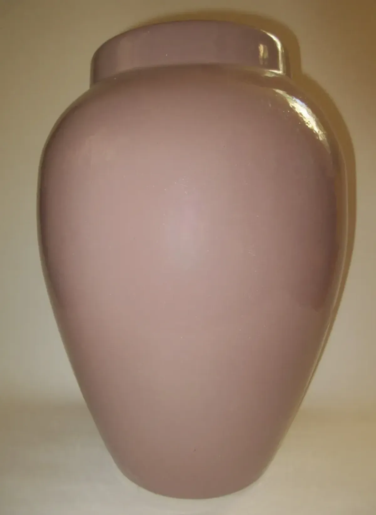 1940s American Pottery Oil Jar 16" Tall - The Emporium Ltd. - Pink