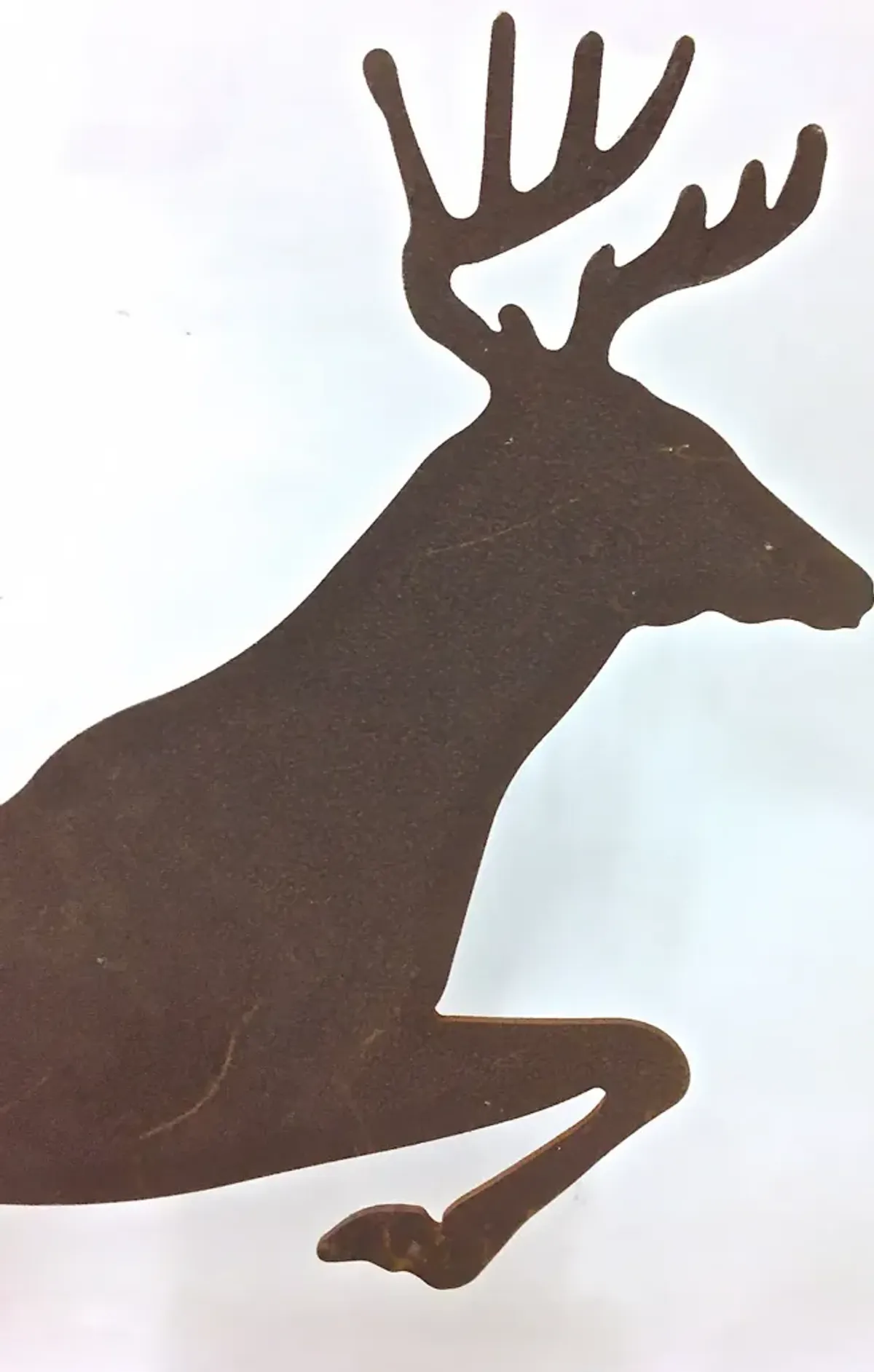 Cast Iron Deer Weather Vane - Vermilion Designs - Brown