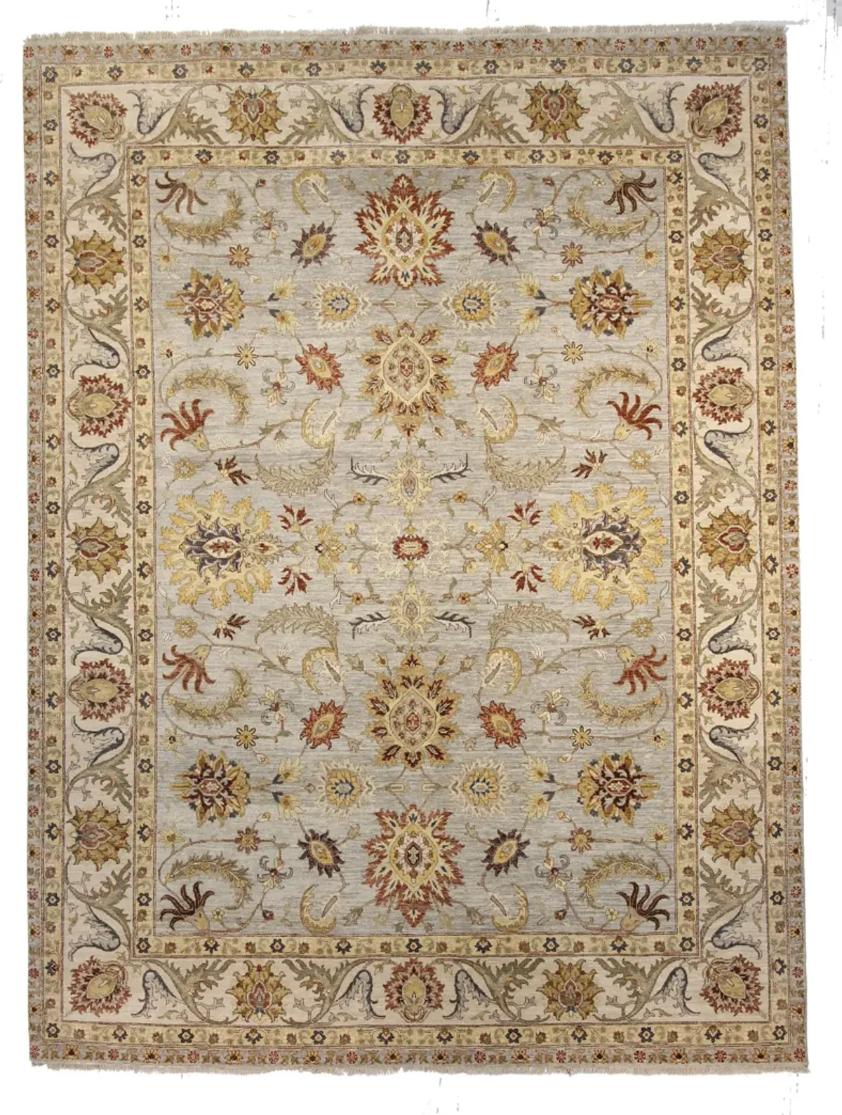 8" x 10" Agra Rug - Light Blue - F.J. Kashanian - Blue