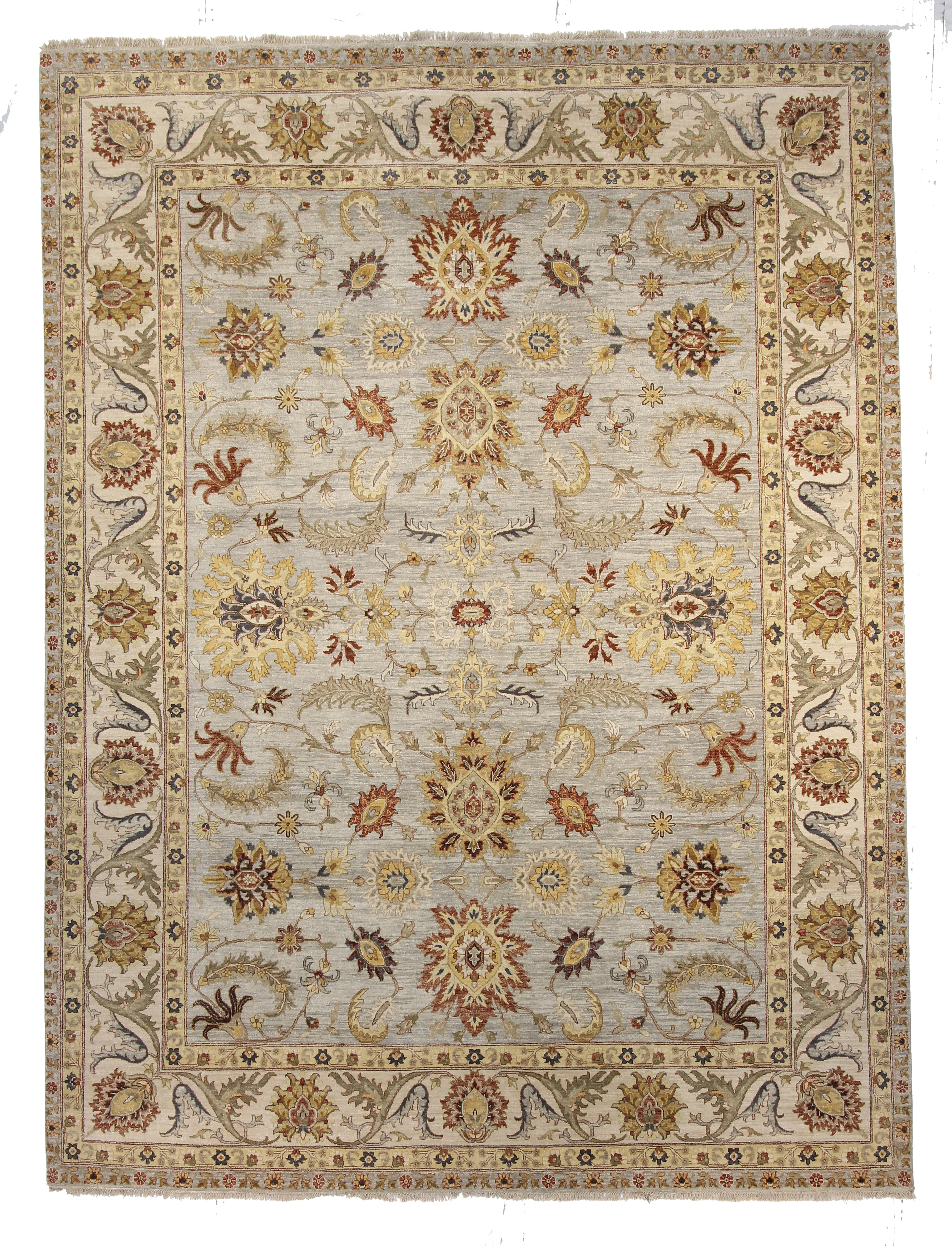 8" x 10" Agra Rug - Light Blue - F.J. Kashanian - Blue