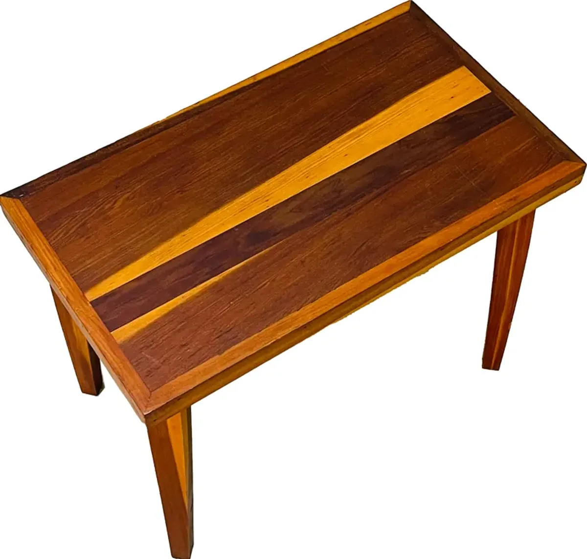 1960s Wood Side Table - 2-b-Modern - Brown