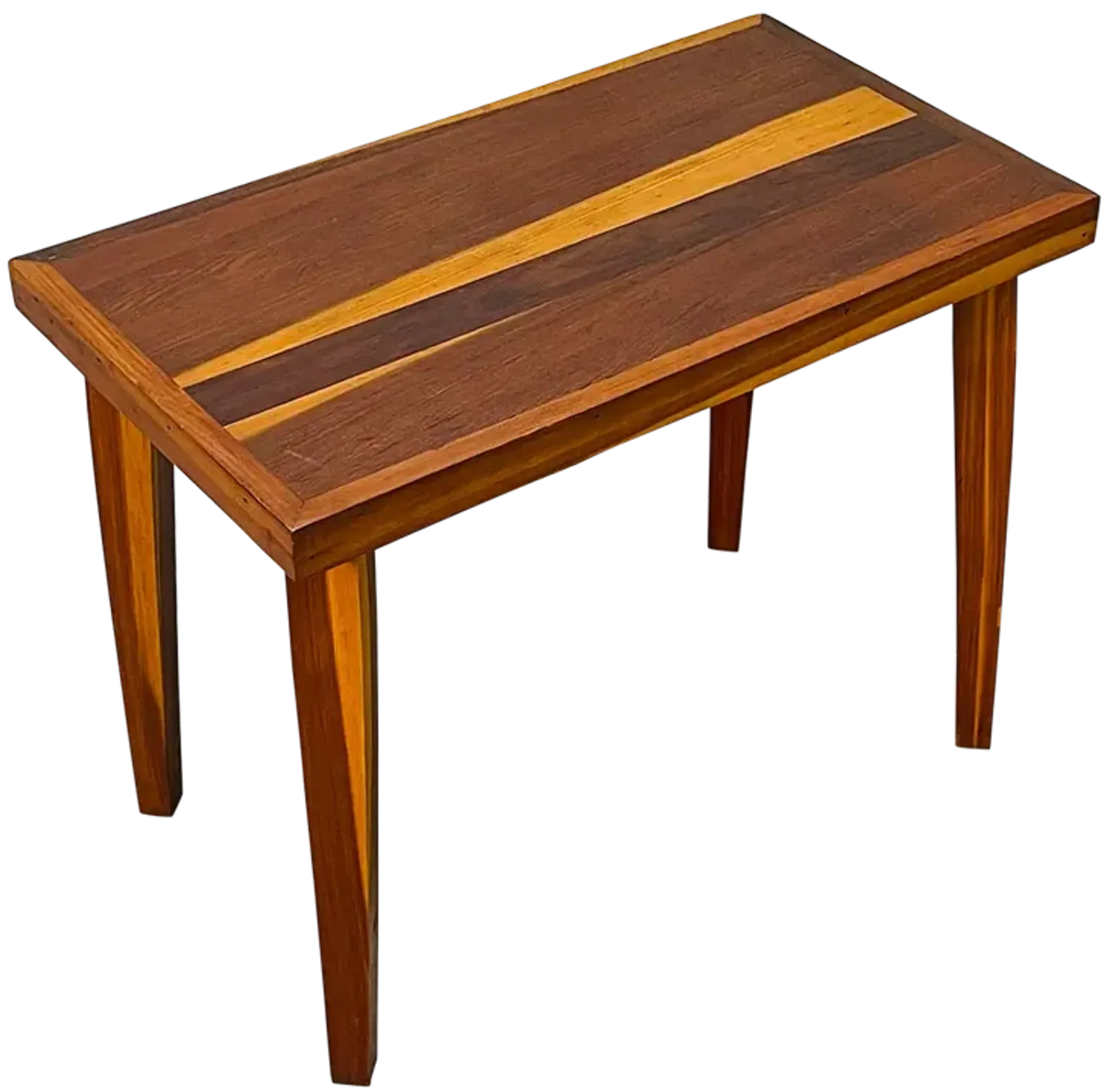 1960s Wood Side Table - 2-b-Modern - Brown