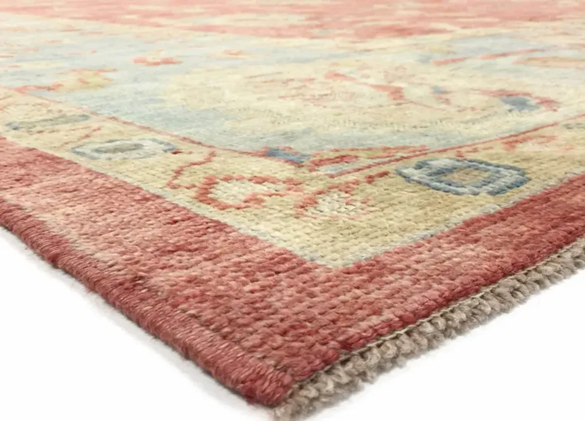 2010s Woven Turkish Rug - 10'8"x12'7" - Nalbandian - Red - Red