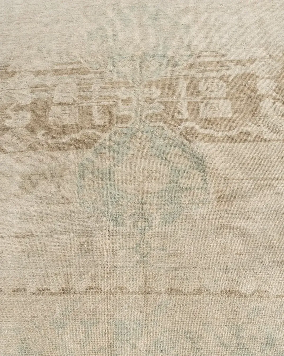 Beige Turkish Kula Area Rug 5'8 X 9'9 - Beige