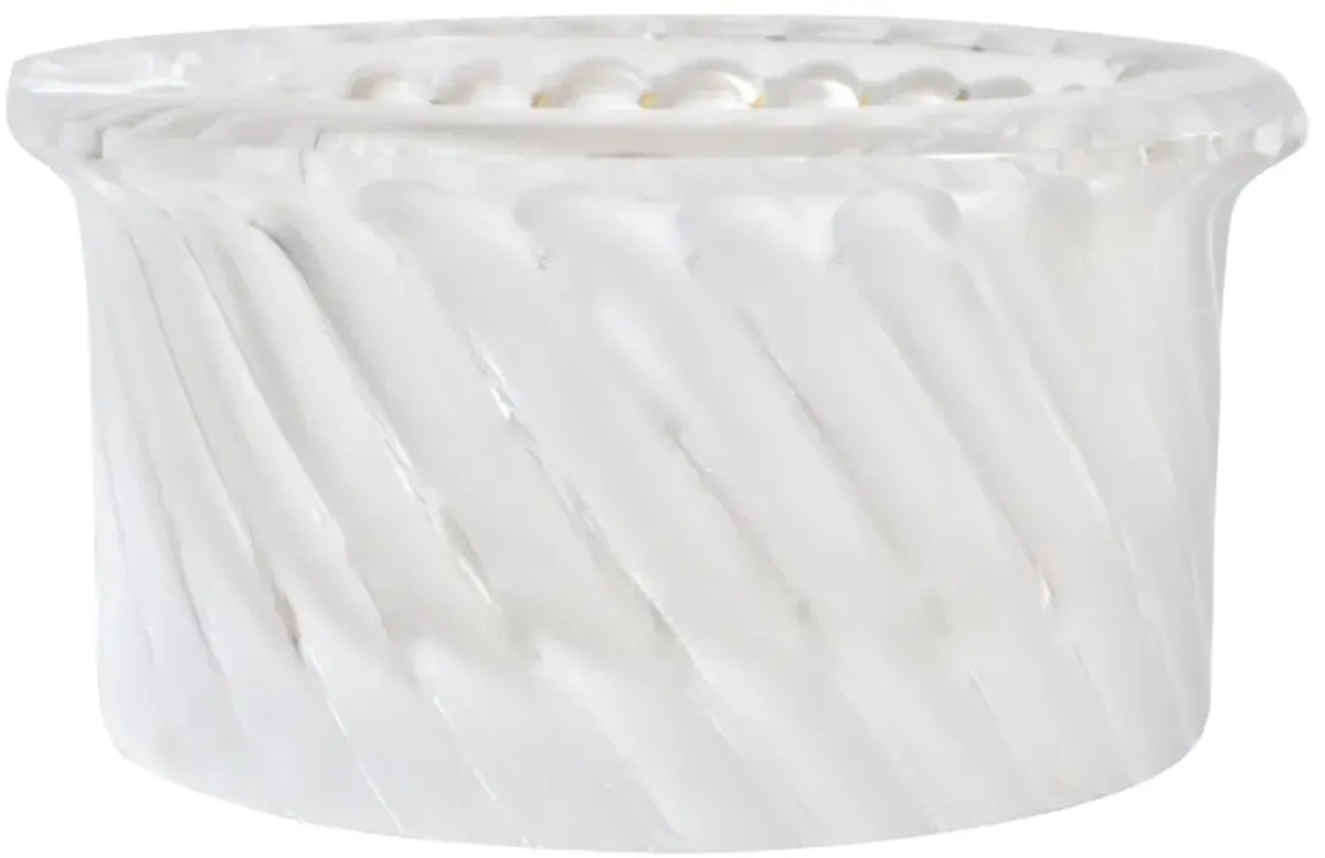 Lalique Art Deco Swirl Ashtray - The Emporium Ltd. - Clear