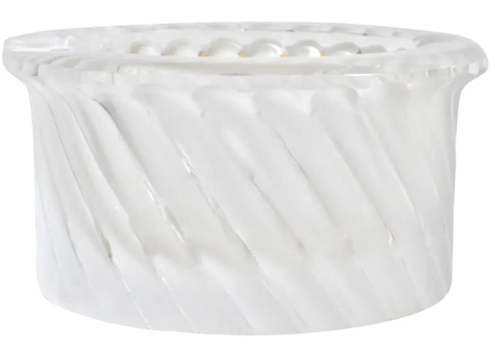 Lalique Art Deco Swirl Ashtray - The Emporium Ltd. - Clear