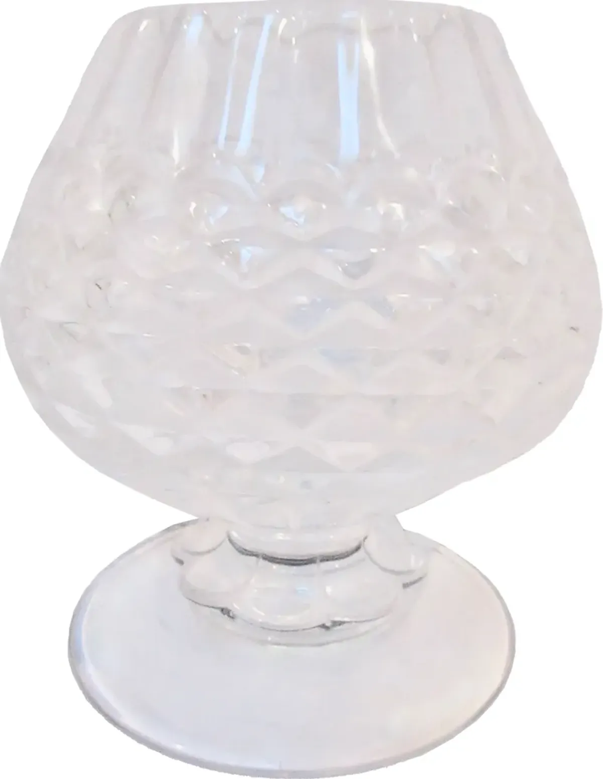 Lalique French Crystal Snifter Vase - The Emporium Ltd. - Clear