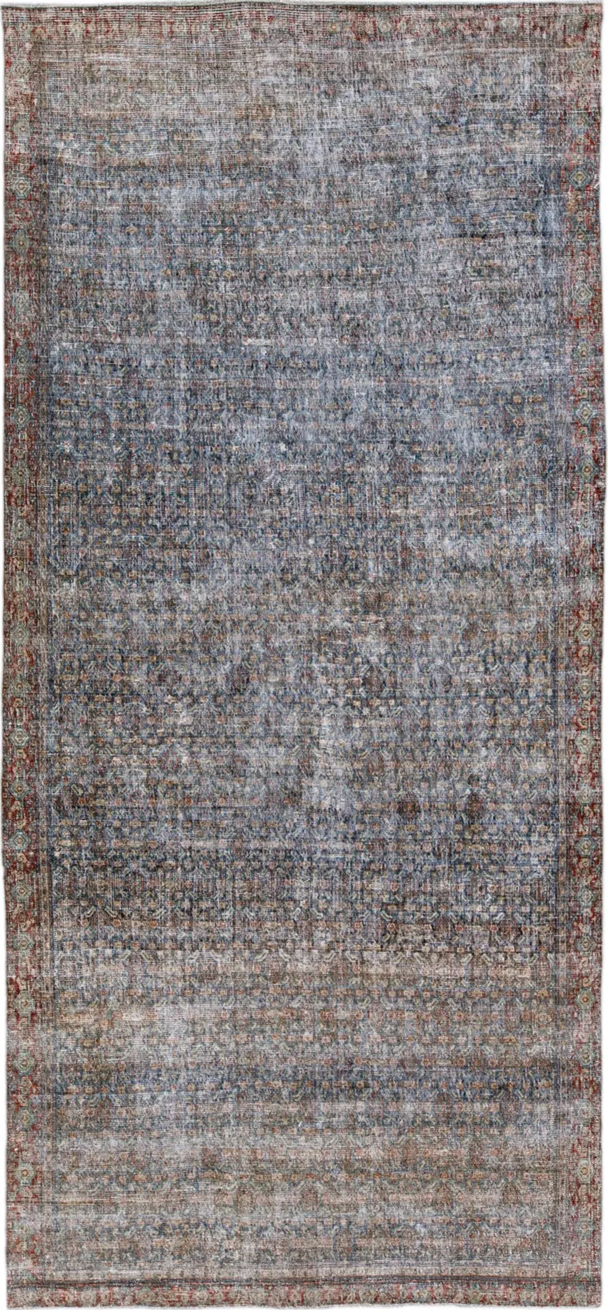 Antique Persian Malayer Rug - Apadana - Blue - Blue