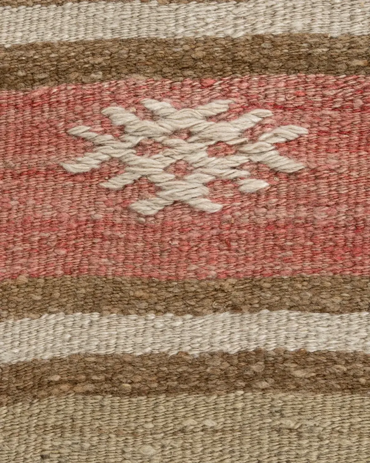 Turkish Kilim Runner 2'4 X 11'5 - Beige