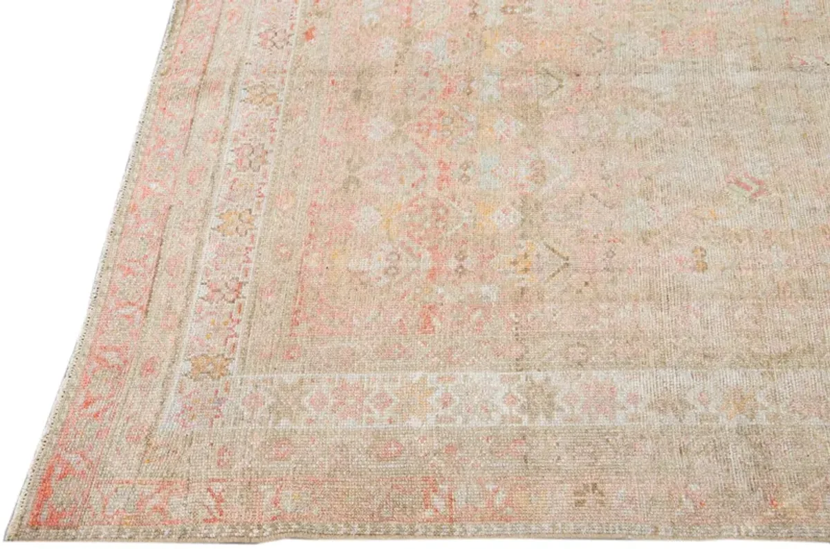 Antique Persian Malayer Rug - Apadana - Pink - Pink