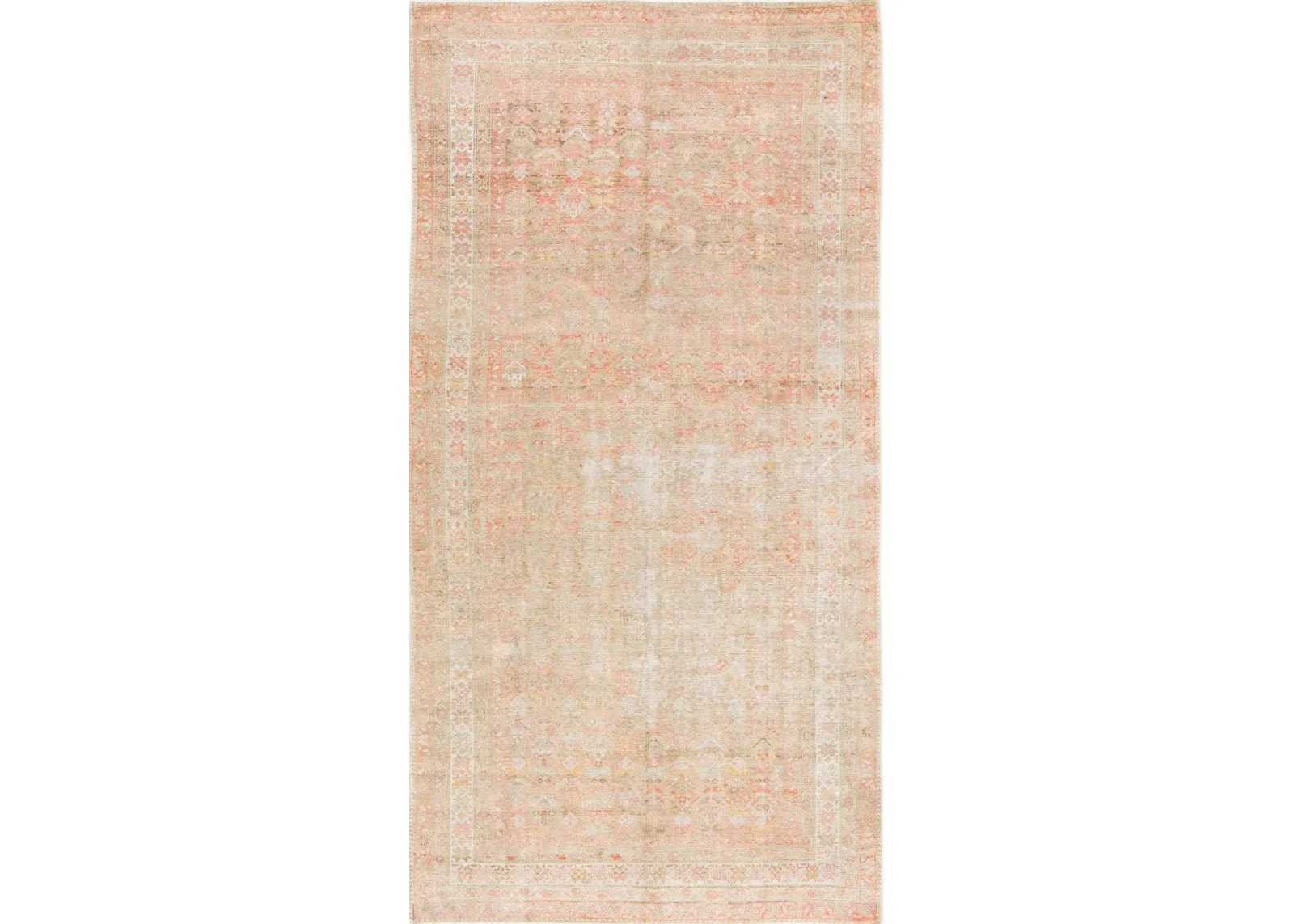 Antique Persian Malayer Rug - Apadana - Pink - Pink