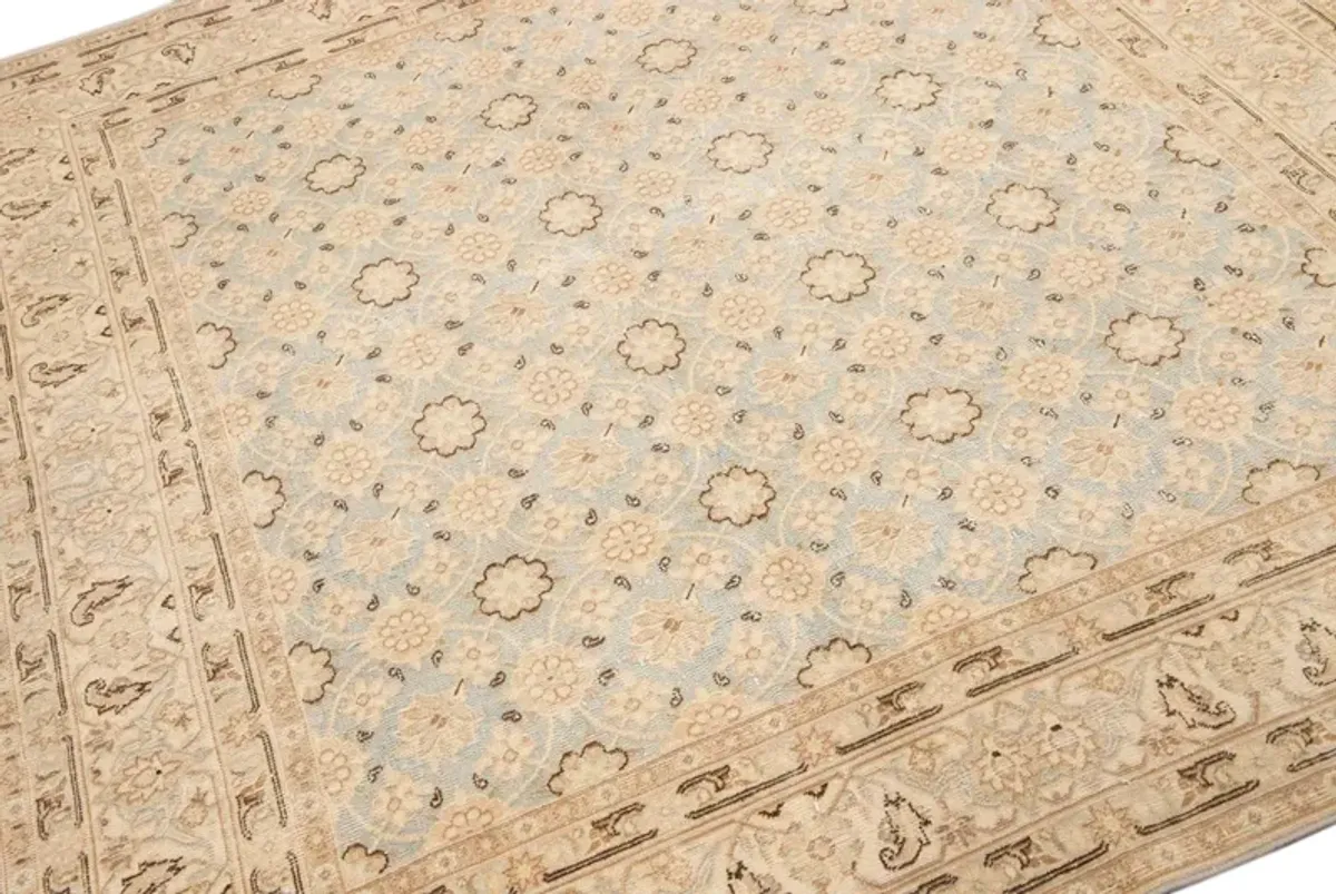 Antique Persian Tabriz Rug - Apadana - Beige - Beige