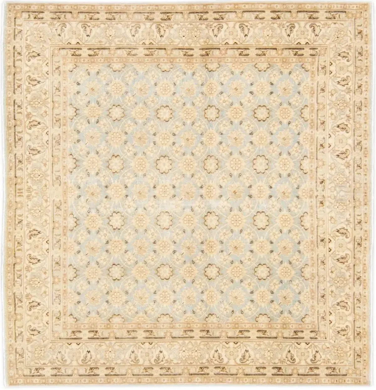 Antique Persian Tabriz Rug - Apadana - Beige - Beige