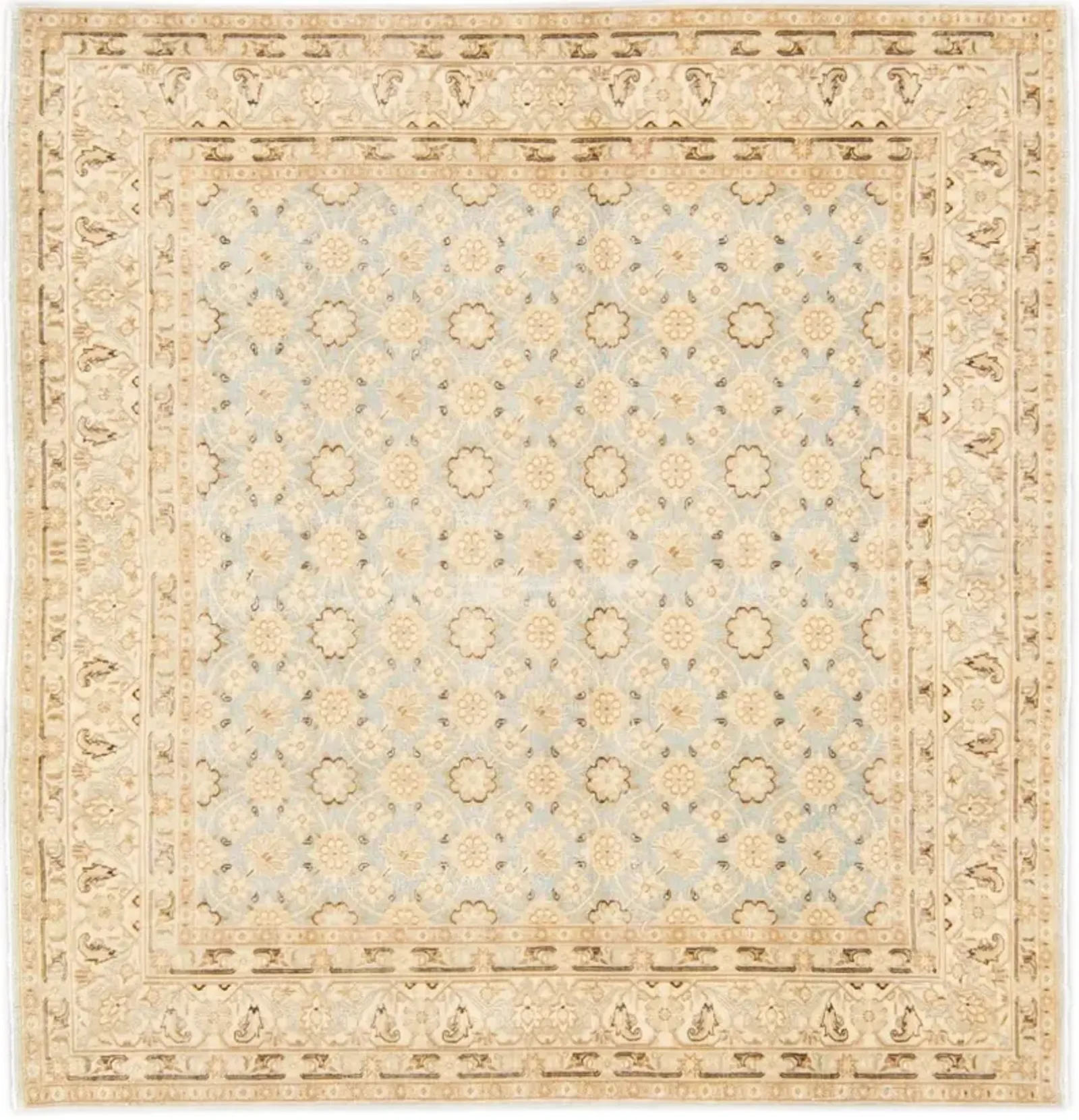 Antique Persian Tabriz Rug - Apadana - Beige - Beige