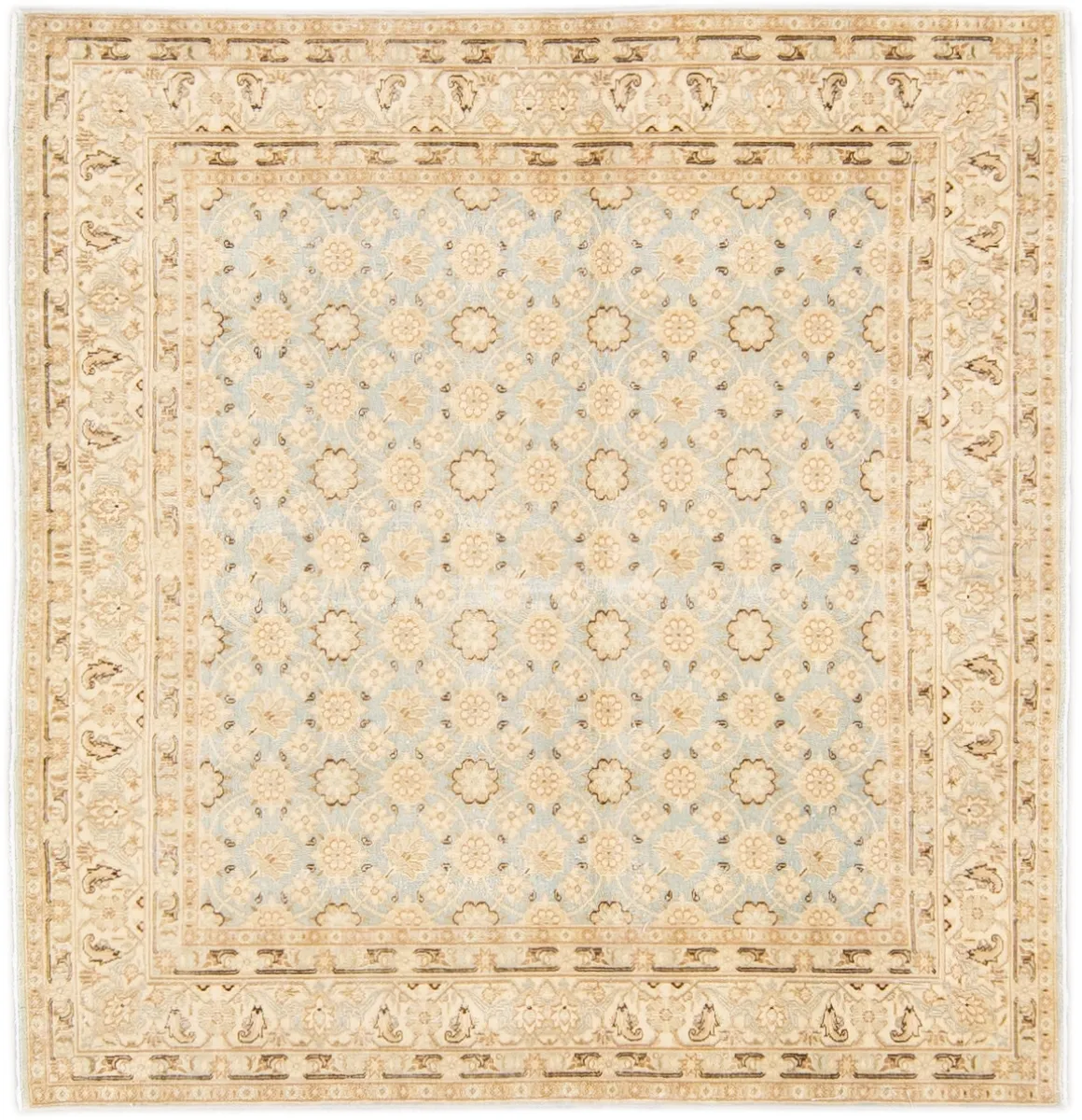 Antique Persian Tabriz Rug - Apadana - Beige - Beige