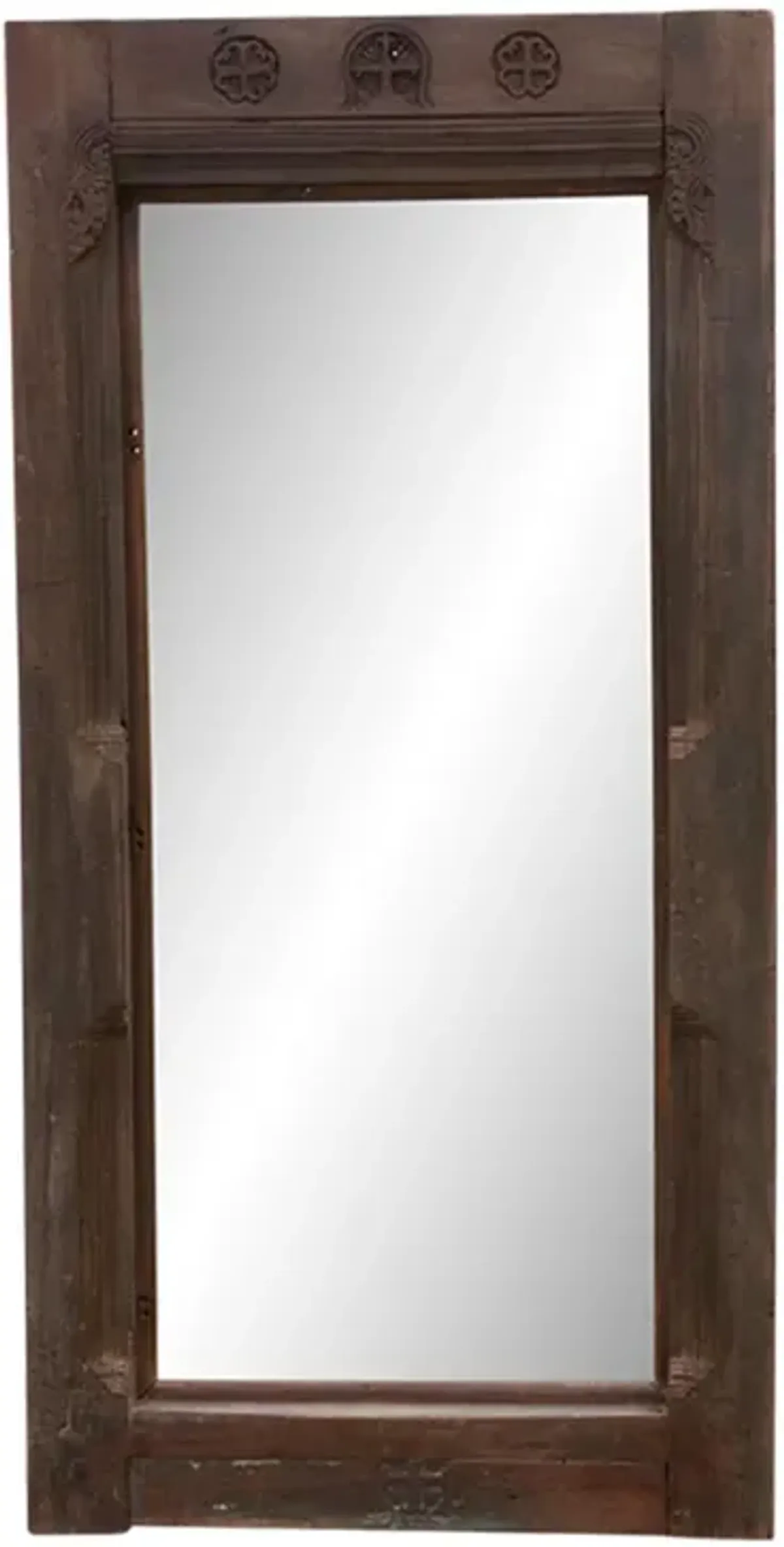 Goa Portuguese Antique Mirror - de-cor - Brown