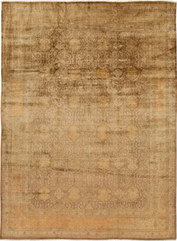 Antique Indian All Over Rug - Apadana - Brown - Brown