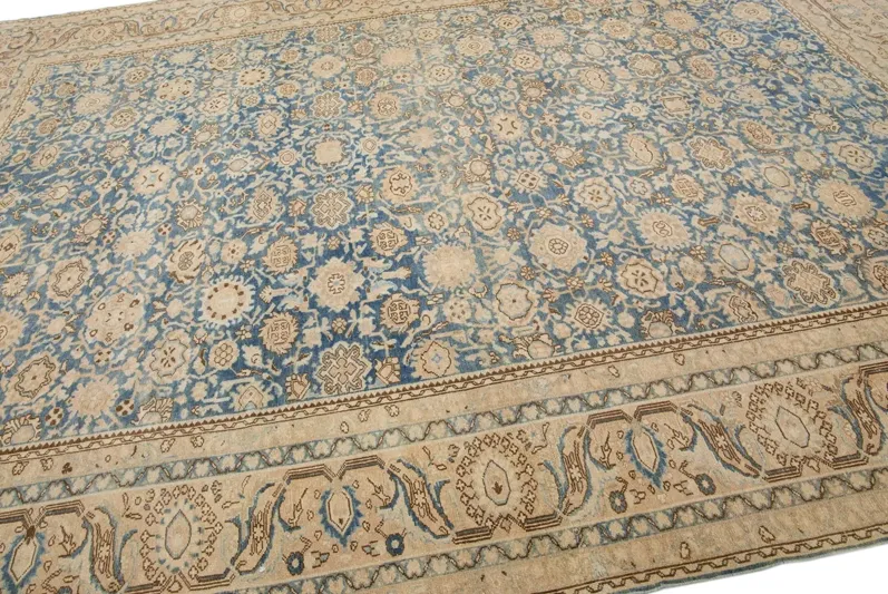 Antique Persian Malayer Rug - Apadana - Blue - Blue