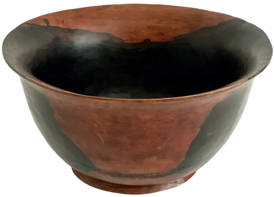 Artisan Exotic Wood Oversized Bowl