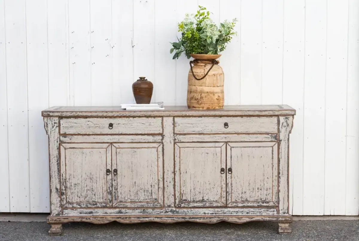 Farmhouse Style Painted Sideboard - de-cor - Gray