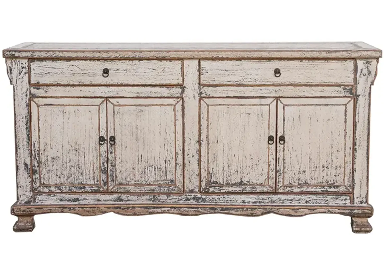 Farmhouse Style Painted Sideboard - de-cor - Gray