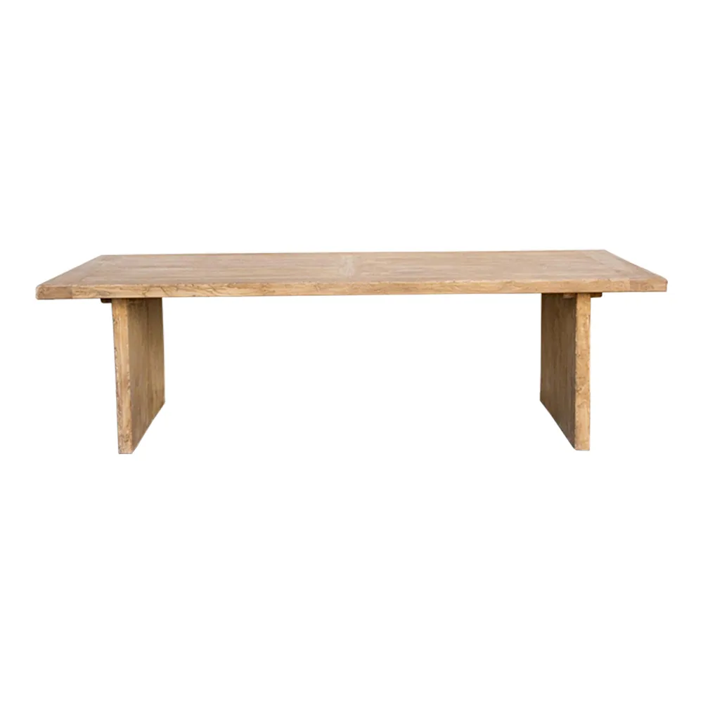 102" Long Rustic Modern Dining Table - de-cor