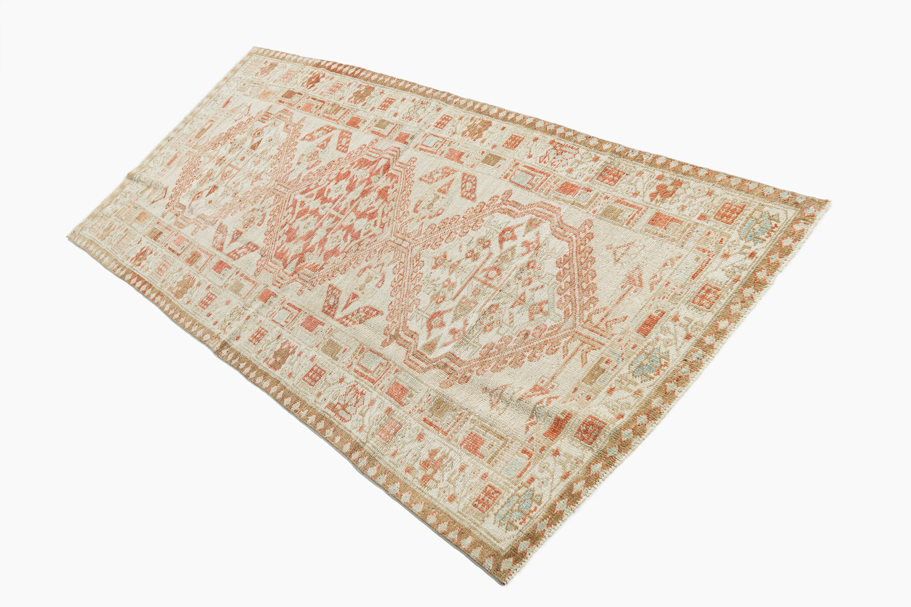 Persian Serab Runner 3' X 7'10 - Pink