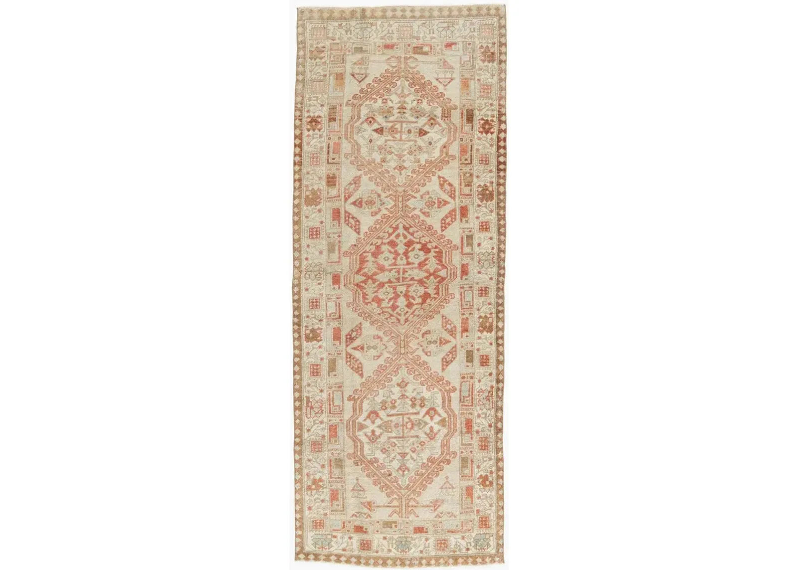 Persian Serab Runner 3' X 7'10 - Pink