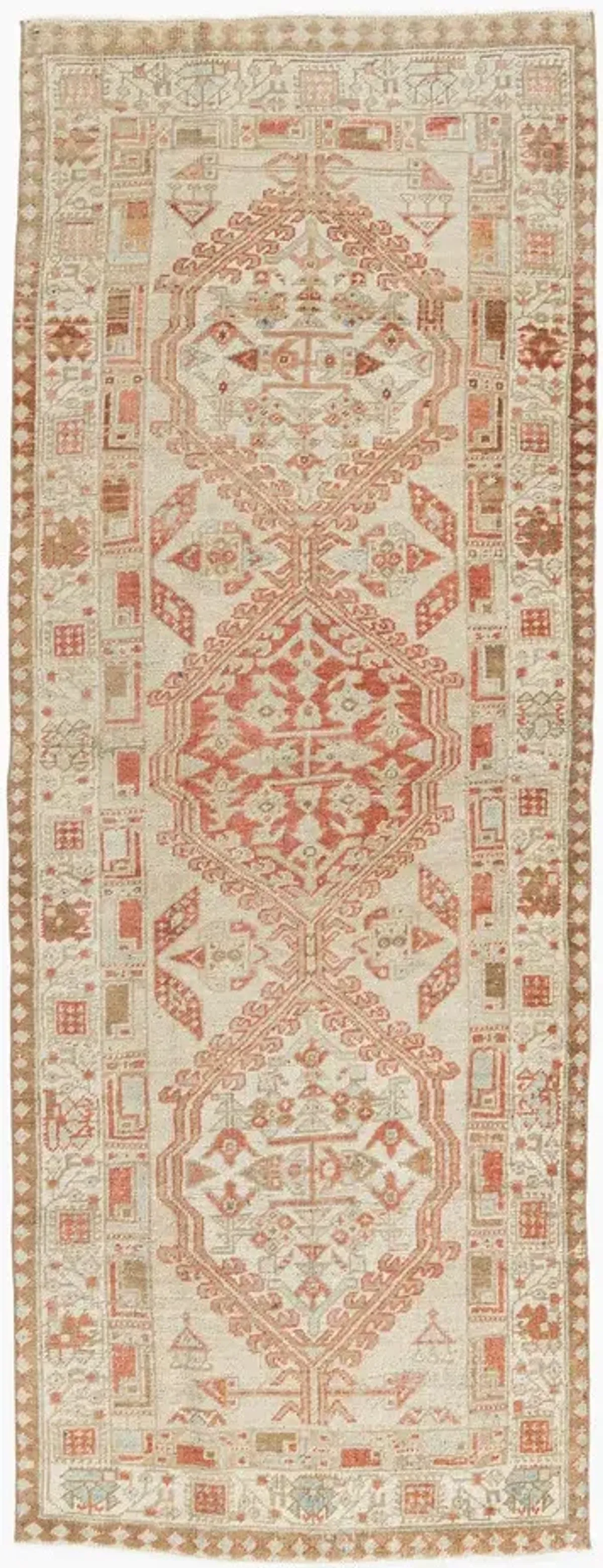 Persian Serab Runner 3' X 7'10 - Pink