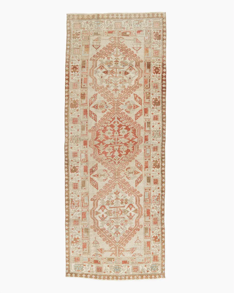 Persian Serab Runner 3' X 7'10 - Pink