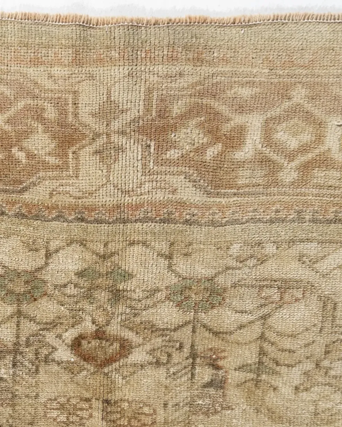 Turkish Oushak Area Rug 4'1 X 6' - Beige - Beige