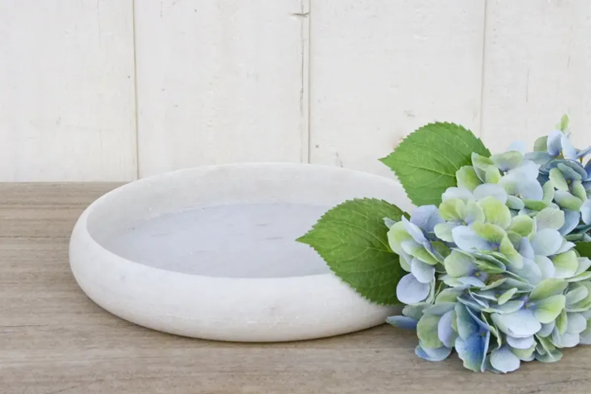 Round Marble Tray Bowl - de-cor