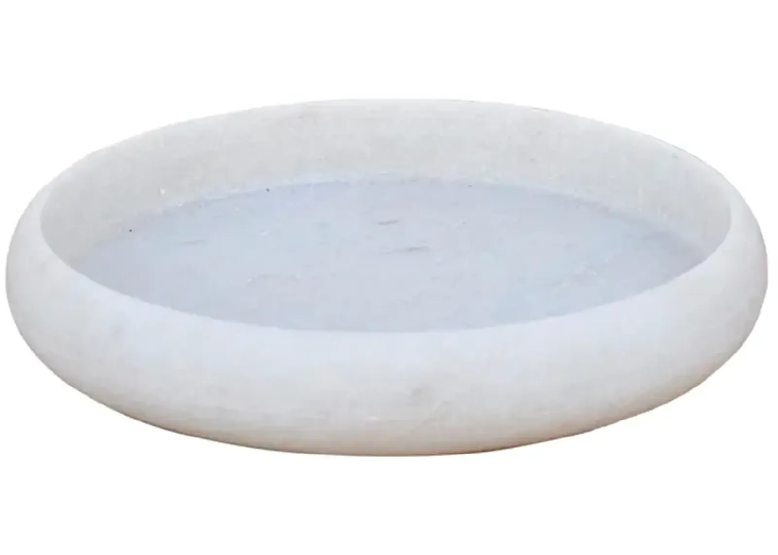 Round Marble Tray Bowl - de-cor