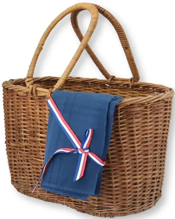 French Carry-All Market Basket, 2 pcs