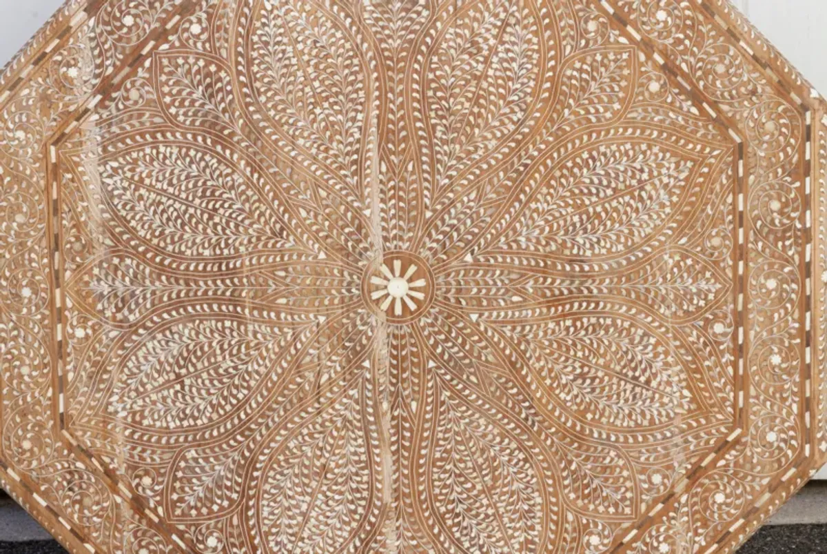 Anglo-Indian Inlay Mandawa Coffee Table