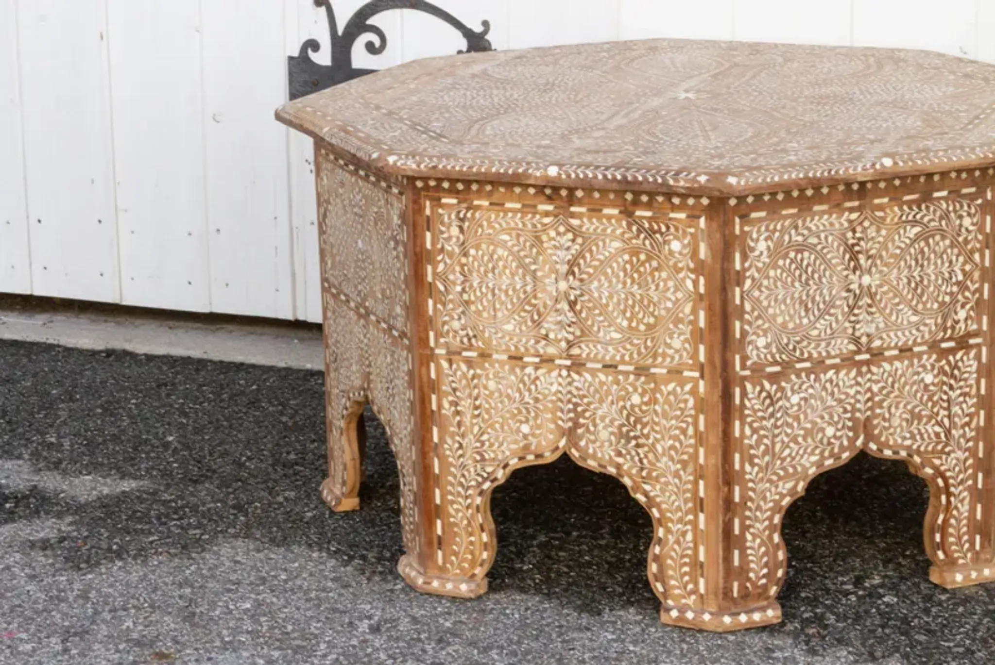 Anglo Indian Inlay Mandawa Coffee Table De Cor One Kings Lane ...