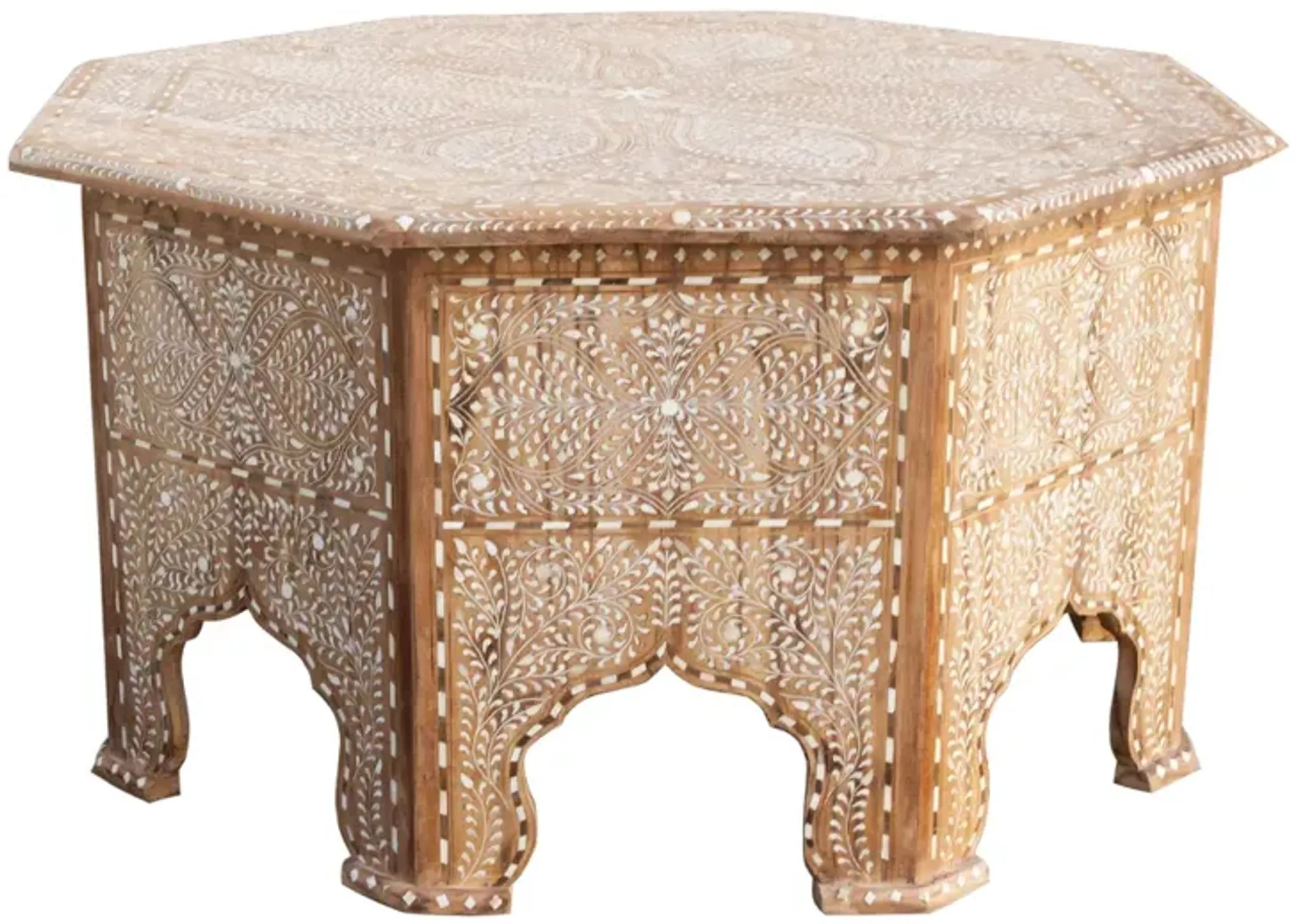 Anglo Indian Inlay Mandawa Coffee Table De Cor One Kings Lane ...