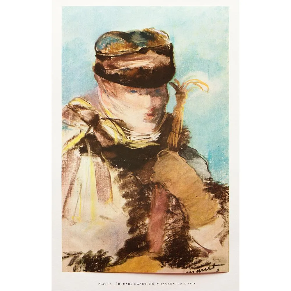 1950s E. Manet - Mery Laurent in a Veil - Brown