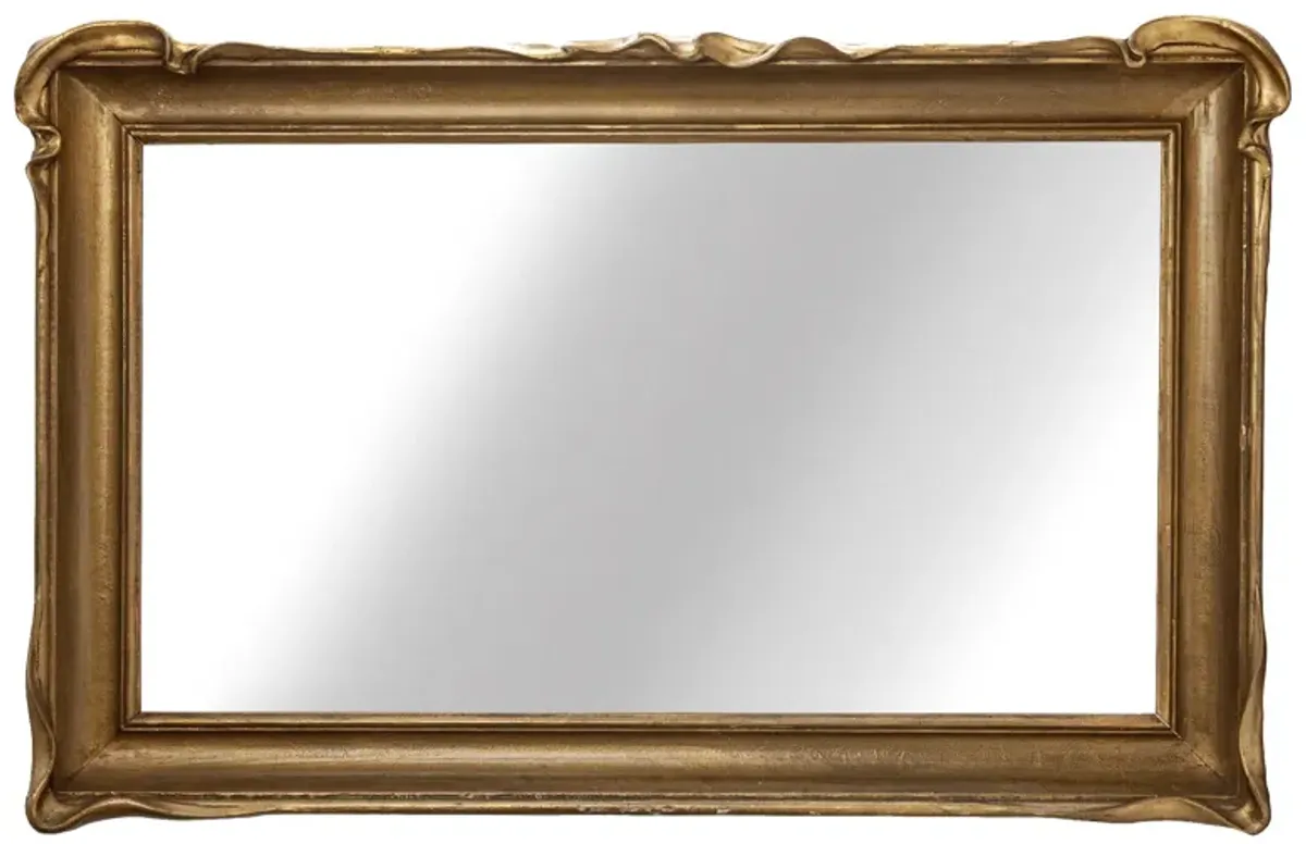 Bat Wing Framed Mirror - Fleur de Lex Antiques - Brown