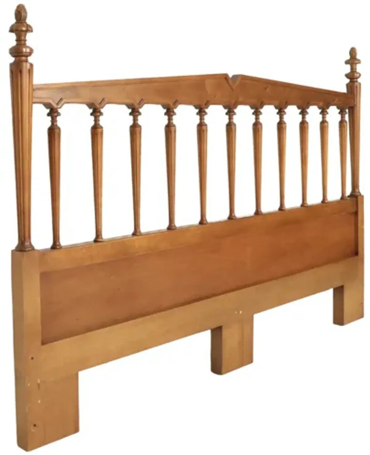 King Size Headboard by Leo H. Spivack - Interesting Things - Brown