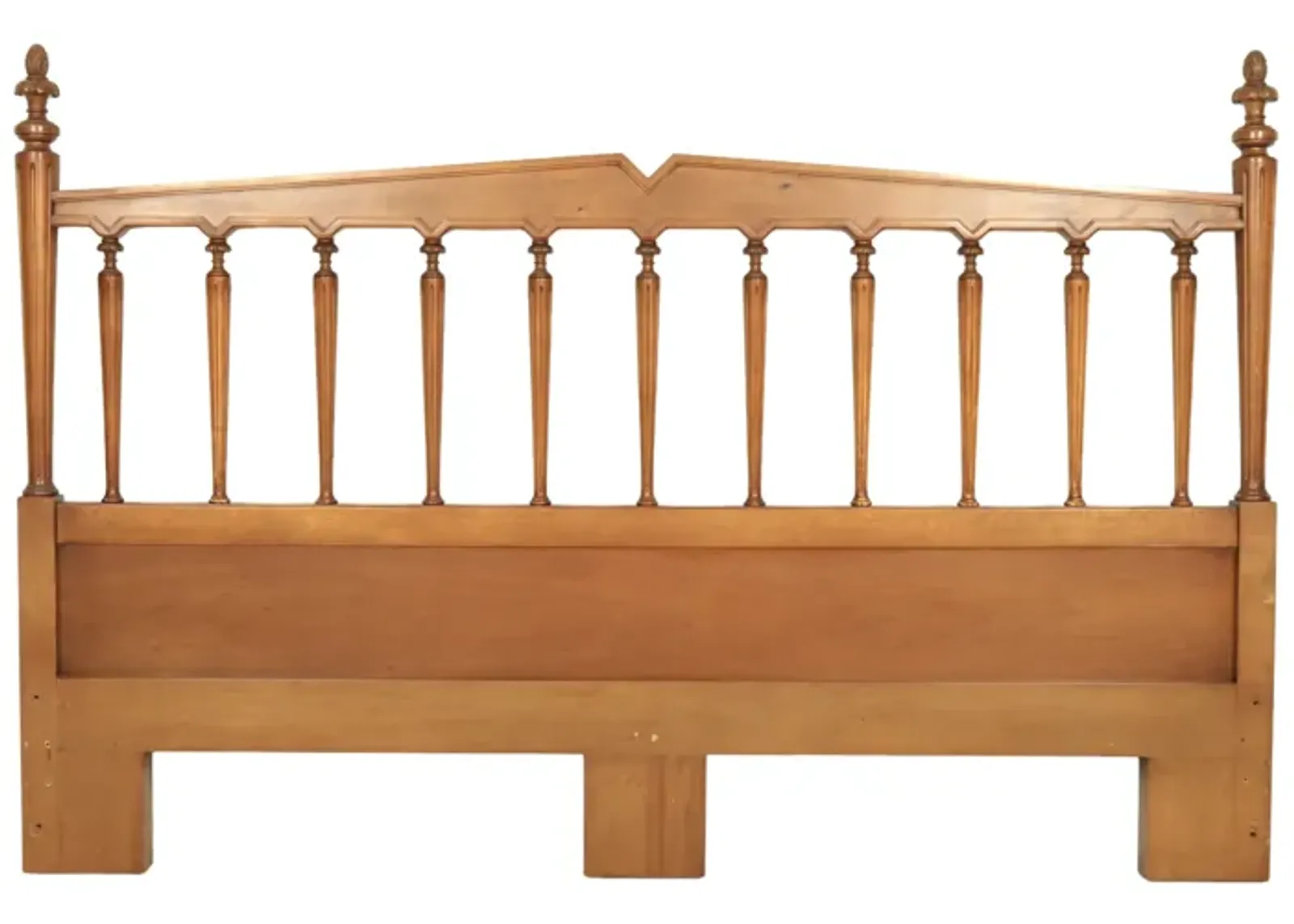 King Size Headboard by Leo H. Spivack - Interesting Things - Brown