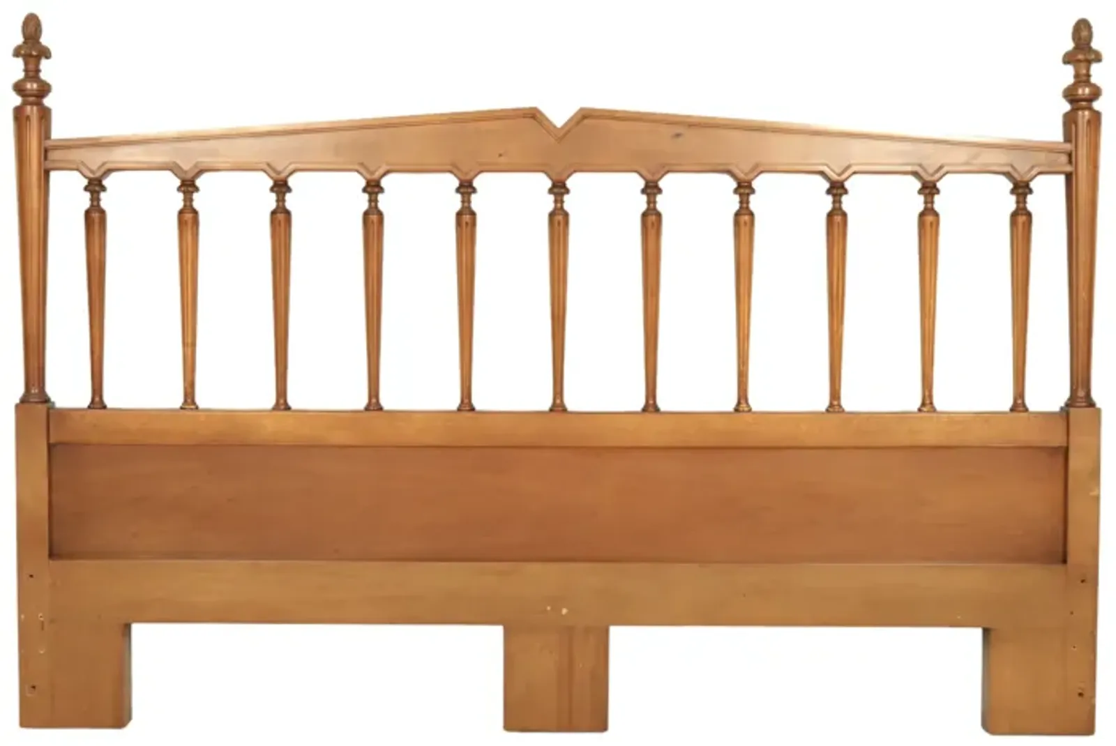 King Size Headboard by Leo H. Spivack - Interesting Things - Brown