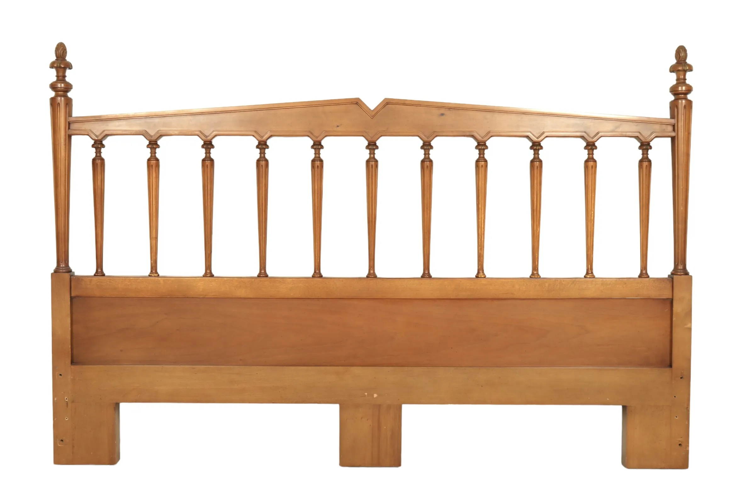 King Size Headboard by Leo H. Spivack - Interesting Things - Brown
